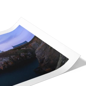 Papier d'art seul avec marge blanche